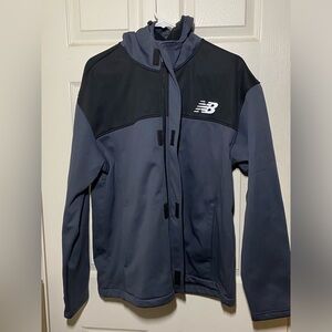 New Balance Softshell Jacket / Coat with Hood Mens Size Large